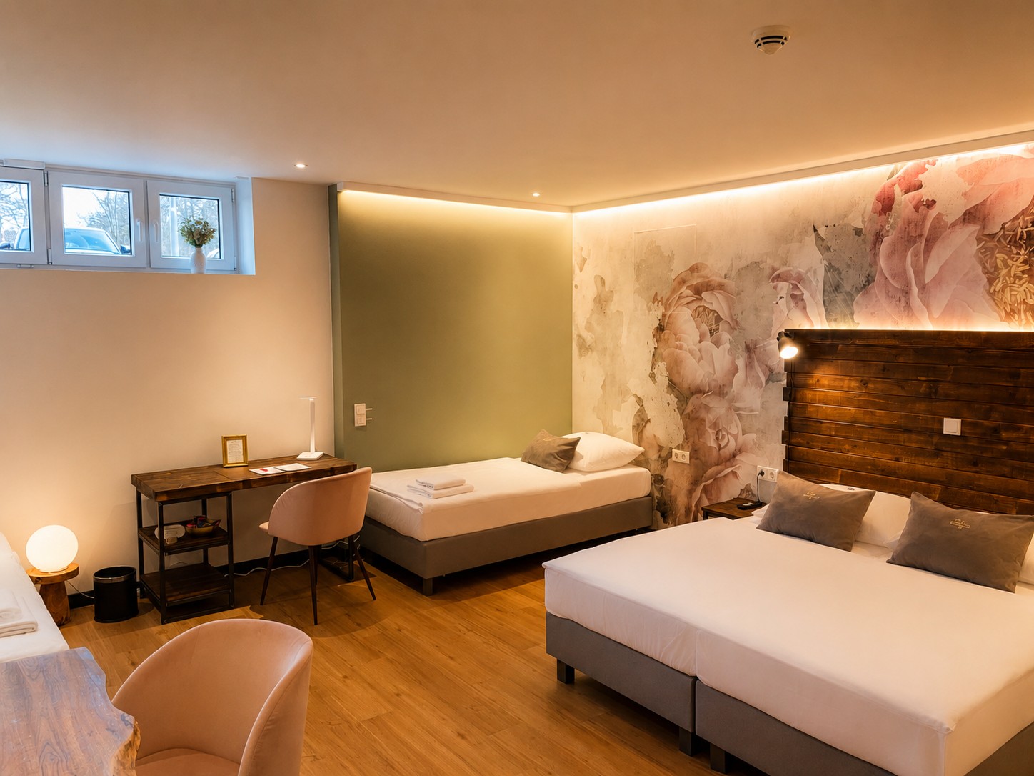Mehrbettzimmer im Hotel Wiesengrund