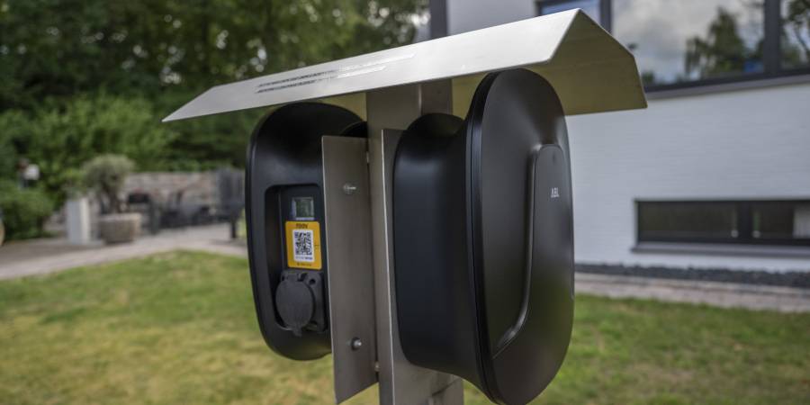 E-Ladestation am Hotel Wiesengrund
